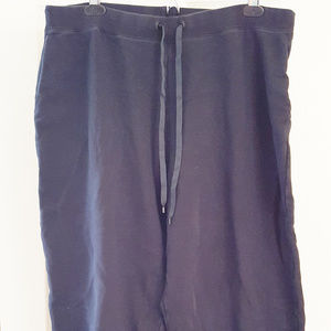 PRO SPIRIT Sweatpants Black 1X Drawstring Excellent Workout Athleisure